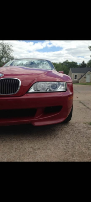 2000 BMW M Roadster in Imola Red 2 over Black Nappa