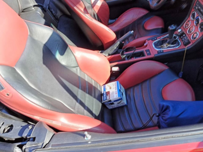 2000 BMW M Roadster in Imola Red 2 over Imola Red & Black Nappa