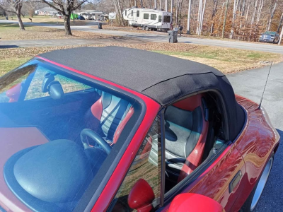 2000 BMW M Roadster in Imola Red 2 over Imola Red & Black Nappa