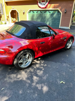 2000 BMW M Roadster in Imola Red 2 over Imola Red & Black Nappa