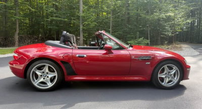 2000 BMW M Roadster in Imola Red 2 over Imola Red & Black Nappa