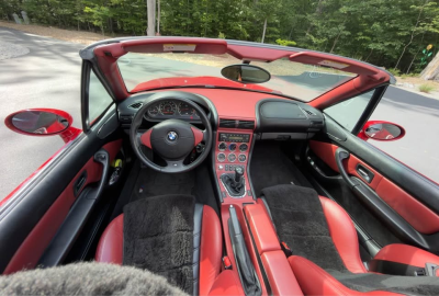 2000 BMW M Roadster in Imola Red 2 over Imola Red & Black Nappa