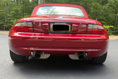2000 BMW M Roadster in Imola Red 2 over Imola Red & Black Nappa