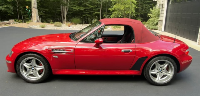 2000 BMW M Roadster in Imola Red 2 over Imola Red & Black Nappa