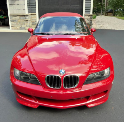 2000 BMW M Roadster in Imola Red 2 over Imola Red & Black Nappa