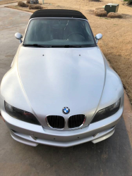 2000 BMW M Roadster in Titanium Silver Metallic over Black Nappa