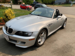 2000 BMW M Roadster in Titanium Silver Metallic over Black Nappa