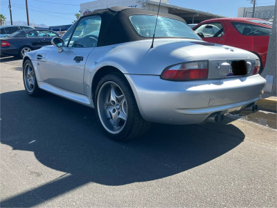 2000 BMW M Roadster in Titanium Silver Metallic over Dark Gray & Black Nappa