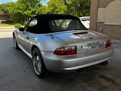 2000 BMW M Roadster in Titanium Silver Metallic over Black Nappa