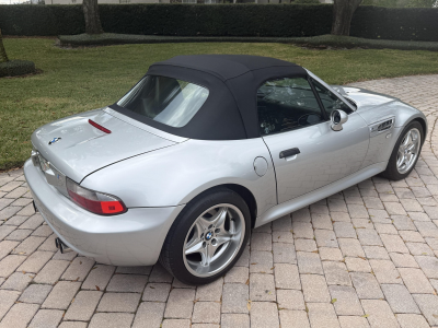2000 BMW M Roadster in Titanium Silver Metallic over Black Nappa