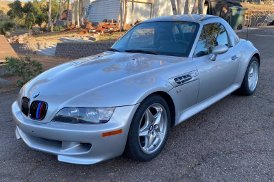 2000 BMW M Roadster in Titanium Silver Metallic over Black Nappa