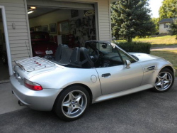 2000 BMW M Roadster in Titanium Silver Metallic over Black Nappa