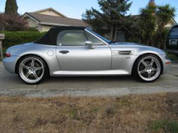 2000 BMW M Roadster in Titanium Silver Metallic over <i>Not Specified</i>