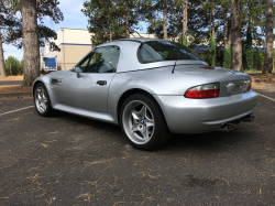 2000 BMW M Roadster in Titanium Silver Metallic over Imola Red & Black Nappa