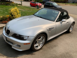 2000 BMW M Roadster in Titanium Silver Metallic over Black Nappa