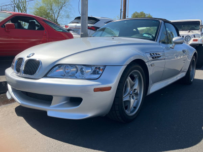 2000 BMW M Roadster in Titanium Silver Metallic over Dark Gray & Black Nappa