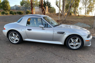2000 BMW M Roadster in Titanium Silver Metallic over Black Nappa