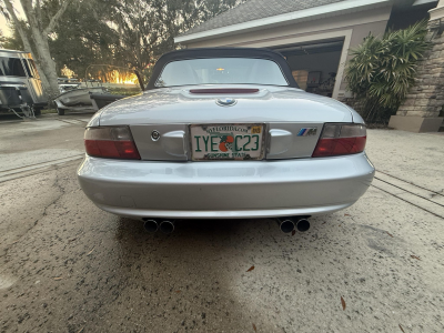 2000 BMW M Roadster in Titanium Silver Metallic over Black Nappa