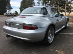 2000 BMW M Roadster in Titanium Silver Metallic over Imola Red & Black Nappa