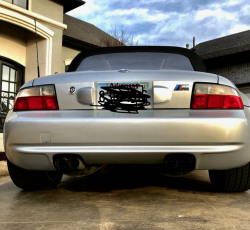 2000 BMW M Roadster in Titanium Silver Metallic over Black Nappa