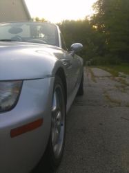 2000 BMW M Roadster in Titanium Silver Metallic over Black Nappa
