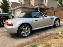 2000 BMW M Roadster in Titanium Silver Metallic over Black Nappa