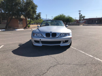 2000 BMW M Roadster in Titanium Silver Metallic over Dark Gray & Black Nappa