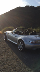 2000 BMW M Roadster in Titanium Silver Metallic over Black Nappa