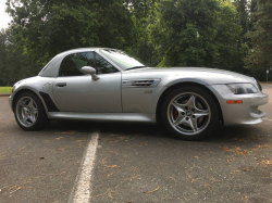 2000 BMW M Roadster in Titanium Silver Metallic over Imola Red & Black Nappa