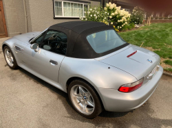 2000 BMW M Roadster in Titanium Silver Metallic over Black Nappa