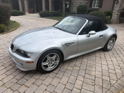 2000 BMW M Roadster in Titanium Silver Metallic over Black Nappa