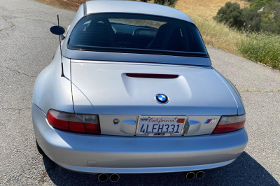 2000 BMW M Roadster in Titanium Silver Metallic over Black Nappa