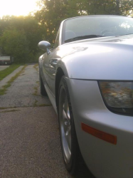 2000 BMW M Roadster in Titanium Silver Metallic over Black Nappa