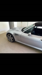 2000 BMW M Roadster in Titanium Silver Metallic over Black Nappa