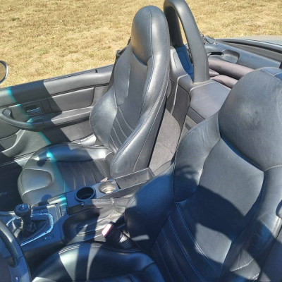 2000 BMW M Roadster in Titanium Silver Metallic over Black Nappa