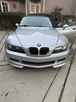 2000 BMW M Roadster in Titanium Silver Metallic over Black Nappa