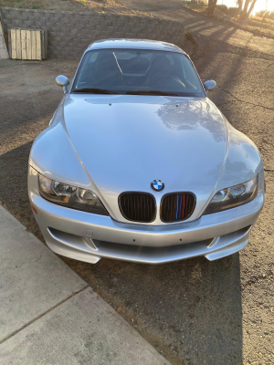 2000 BMW M Roadster in Titanium Silver Metallic over Black Nappa