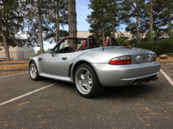 2000 BMW M Roadster in Titanium Silver Metallic over Imola Red & Black Nappa