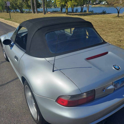 2000 BMW M Roadster in Titanium Silver Metallic over Black Nappa