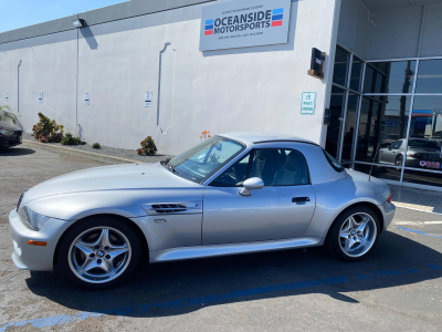 2000 BMW M Roadster in Titanium Silver Metallic over Black Nappa