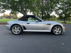 2000 BMW M Roadster in Titanium Silver Metallic over Imola Red & Black Nappa