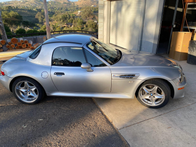 2000 BMW M Roadster in Titanium Silver Metallic over Black Nappa