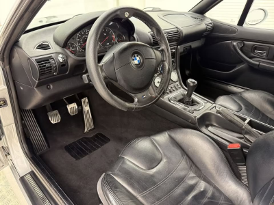 2000 BMW M Roadster in Titanium Silver Metallic over Black Nappa