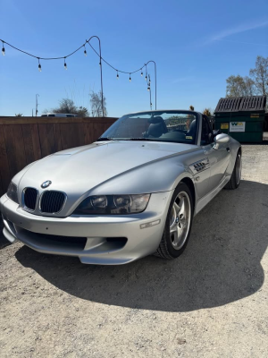 2000 BMW M Roadster in Titanium Silver Metallic over Black Nappa