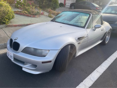 2000 BMW M Roadster in Titanium Silver Metallic over Black Nappa