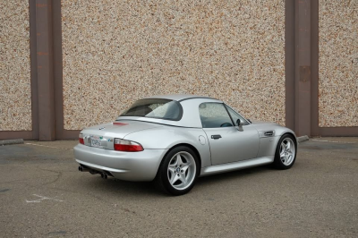 2000 BMW M Roadster in Titanium Silver Metallic over Black Nappa