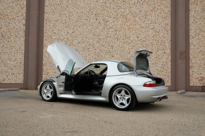 2000 BMW M Roadster in Titanium Silver Metallic over Black Nappa