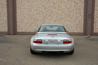 2000 BMW M Roadster in Titanium Silver Metallic over Black Nappa