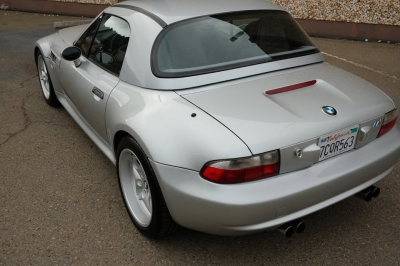 2000 BMW M Roadster in Titanium Silver Metallic over Black Nappa