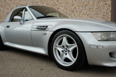 2000 BMW M Roadster in Titanium Silver Metallic over Black Nappa